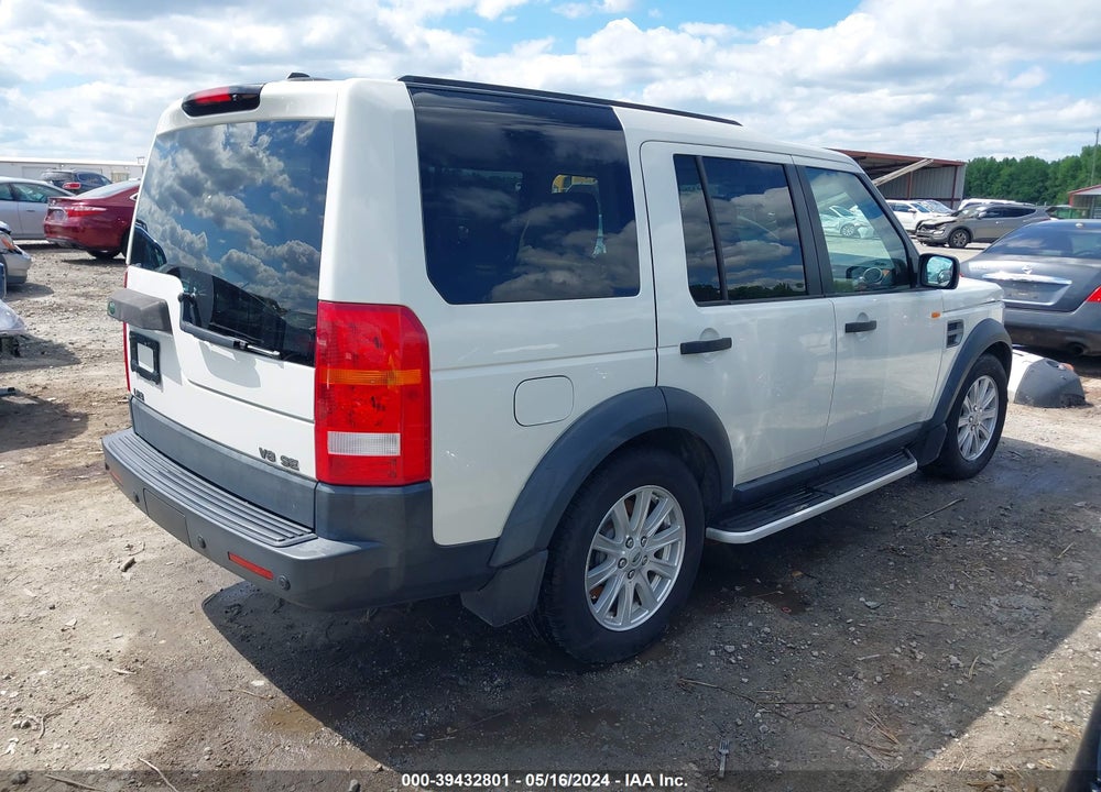 2007 LAND ROVER LR3 V8 SE VIN: SALAE25417A422255