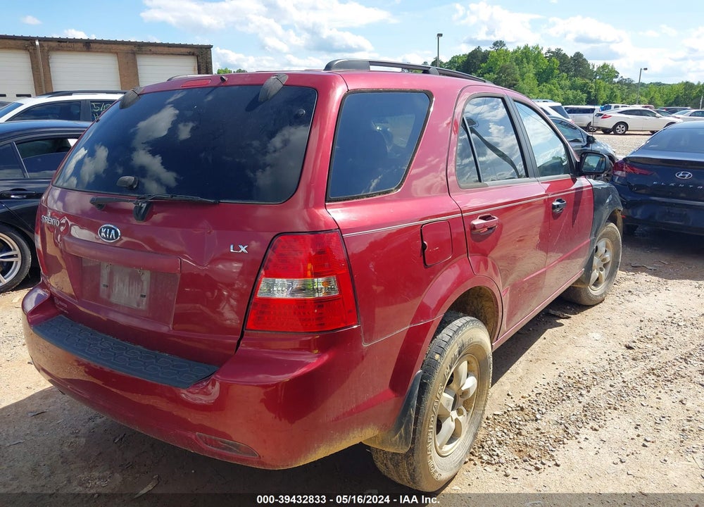 2009 KIA SORENTO LX VIN: KNDJD735995867602