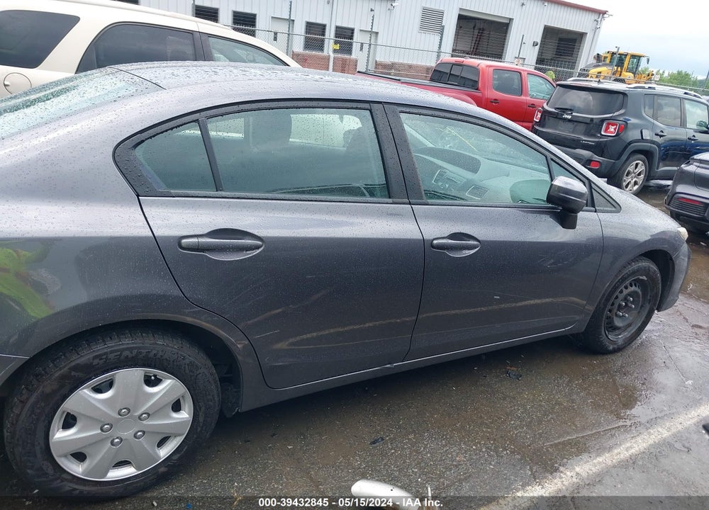 2015 HONDA CIVIC LX VIN: 19XFB2F55FE277519