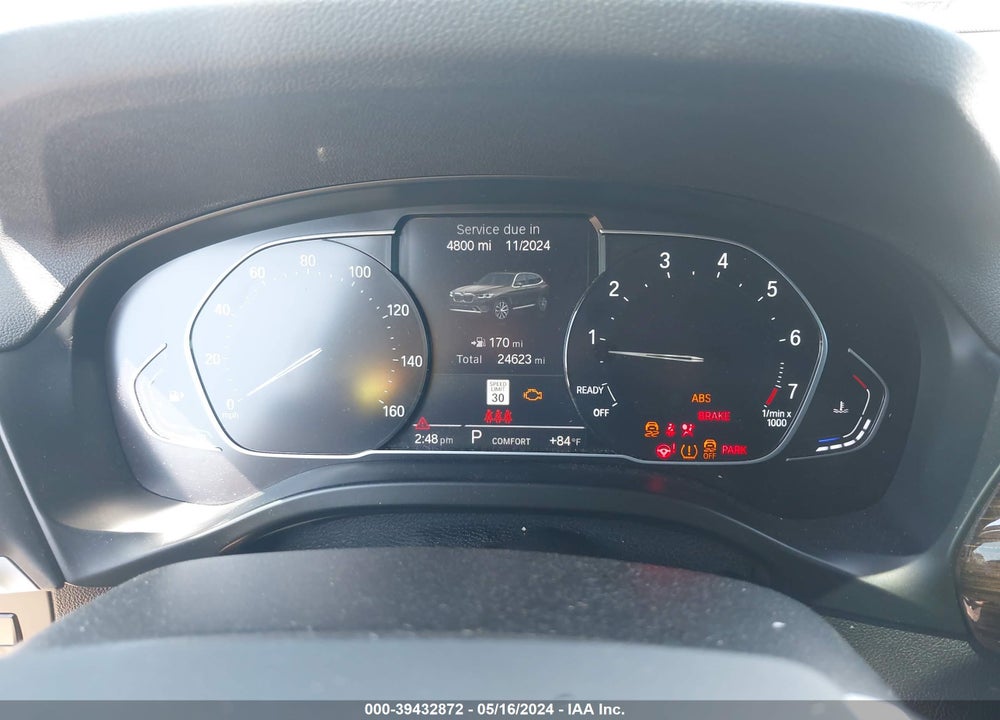 2022 BMW X3 SDRIVE30I VIN: 5UX43DP0XN9K34153