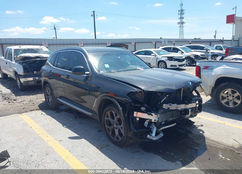 2022 BMW X3 SDRIVE30I VIN: 5UX43DP0XN9K34153
