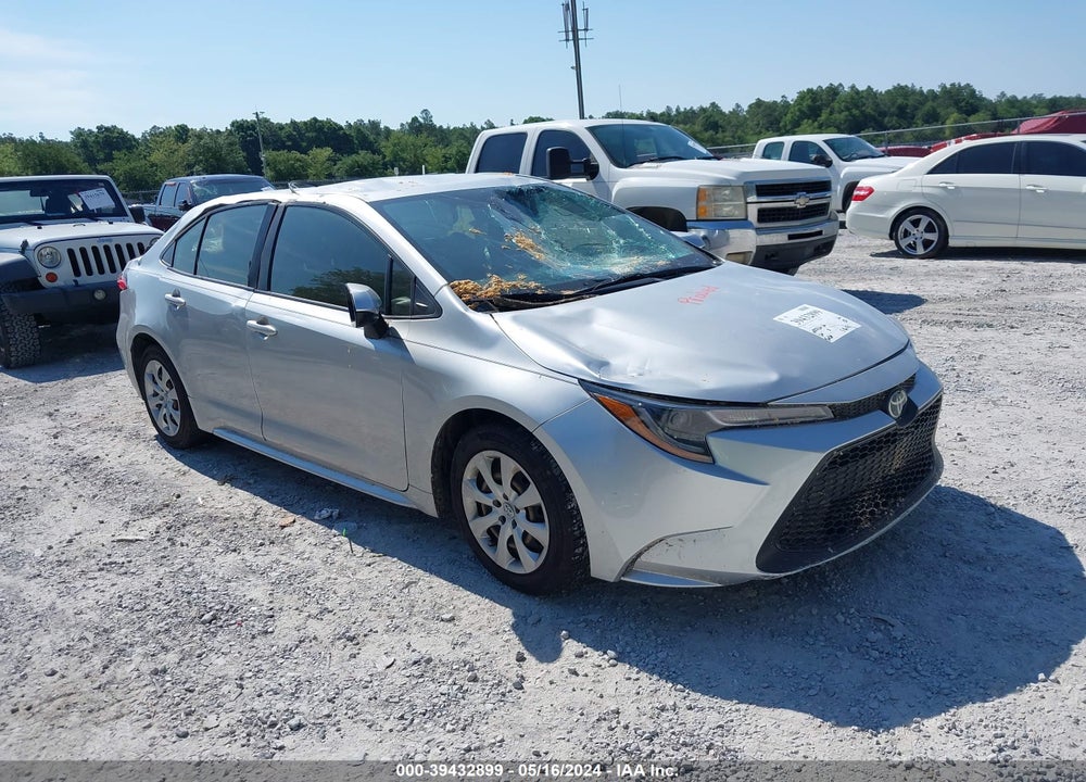 2020 TOYOTA COROLLA LE VIN: JTDEPRAE1LJ092413