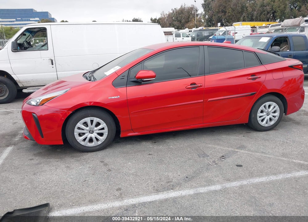 2022 TOYOTA PRIUS LE VIN: JTDKAMFU9N3179488