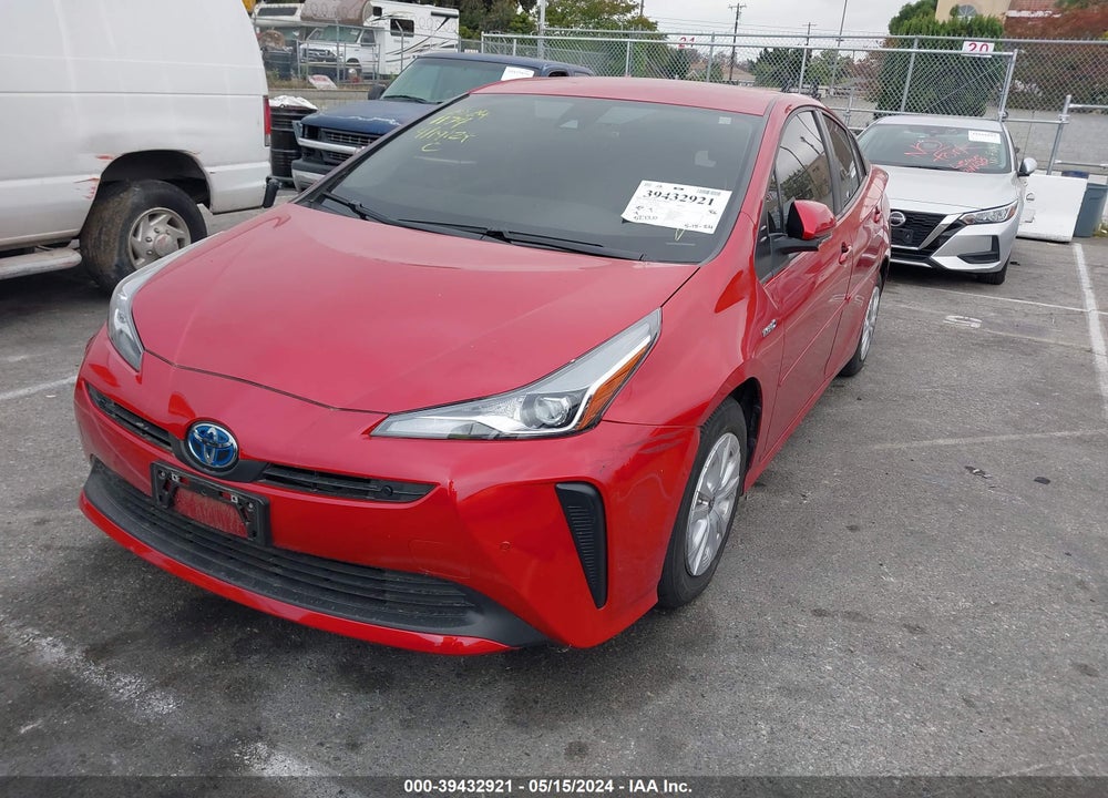 2022 TOYOTA PRIUS LE VIN: JTDKAMFU9N3179488