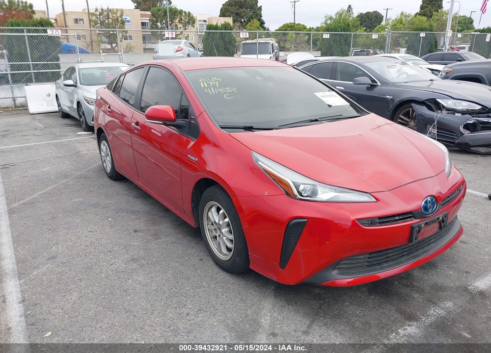 2022 TOYOTA PRIUS LE VIN: JTDKAMFU9N3179488