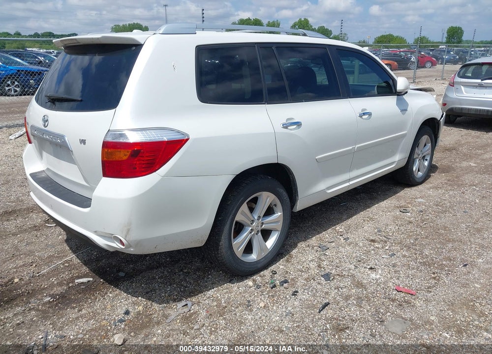 2009 TOYOTA HIGHLANDER LIMITED VIN: JTEDS42A392080884