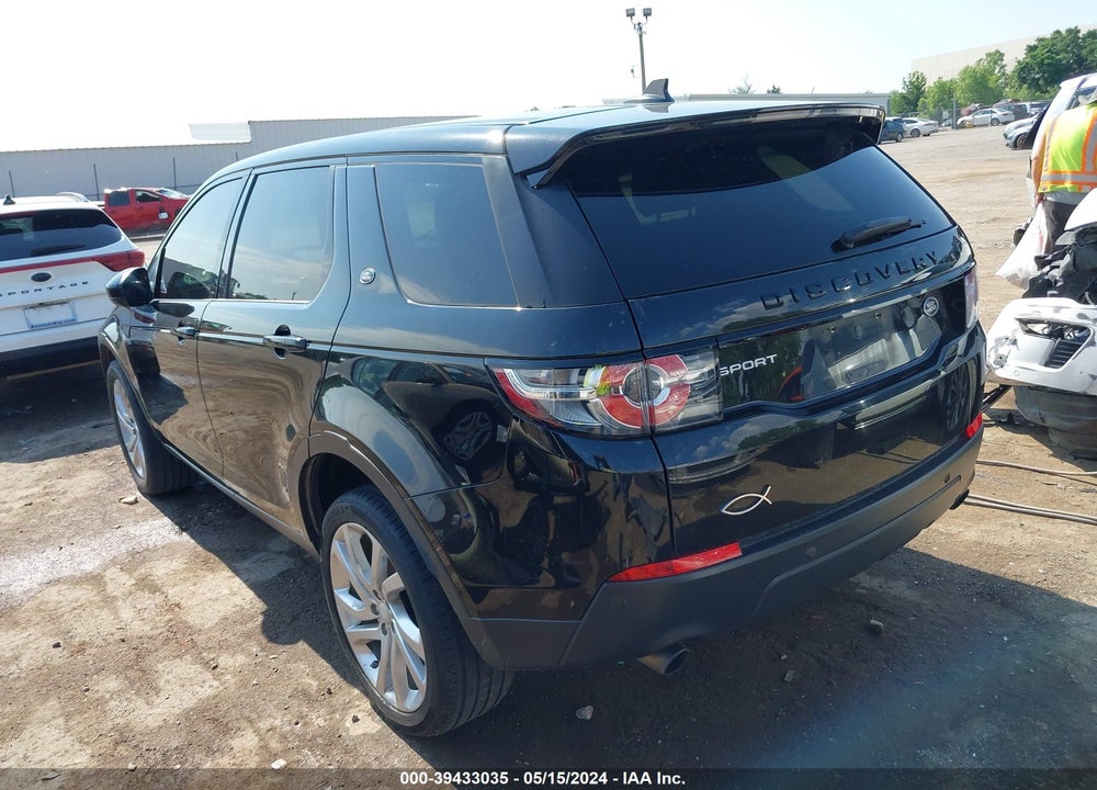 2016 LAND ROVER DISCOVERY SPORT SE VIN: SALCP2BG2GH605365