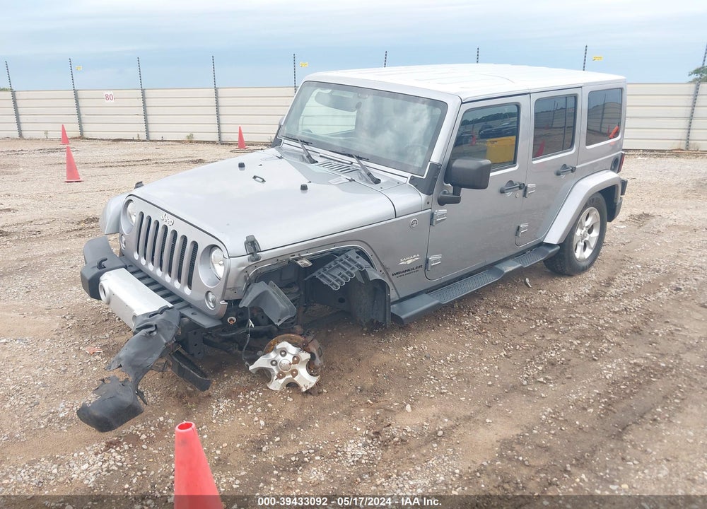 2014 JEEP WRANGLER UNLIMITED SAHARA VIN: 1C4HJWEG7EL188160