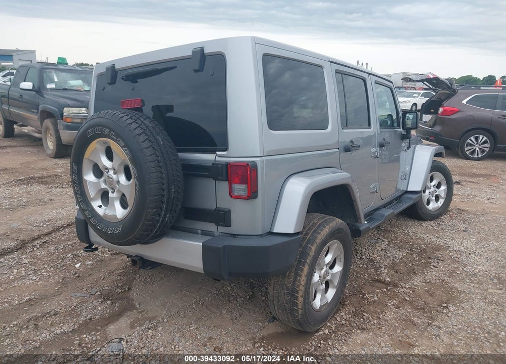 2014 JEEP WRANGLER UNLIMITED SAHARA VIN: 1C4HJWEG7EL188160