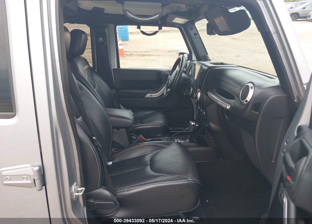 2014 JEEP WRANGLER UNLIMITED SAHARA VIN: 1C4HJWEG7EL188160