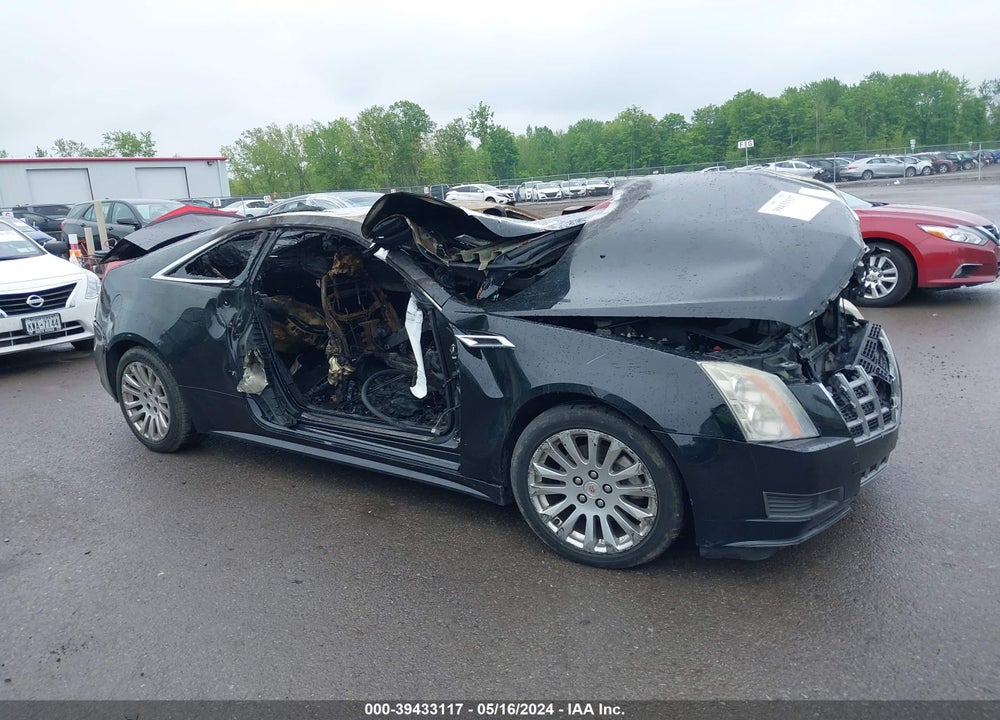 2012 CADILLAC CTS STANDARD VIN: 1G6DC1E32C0151043