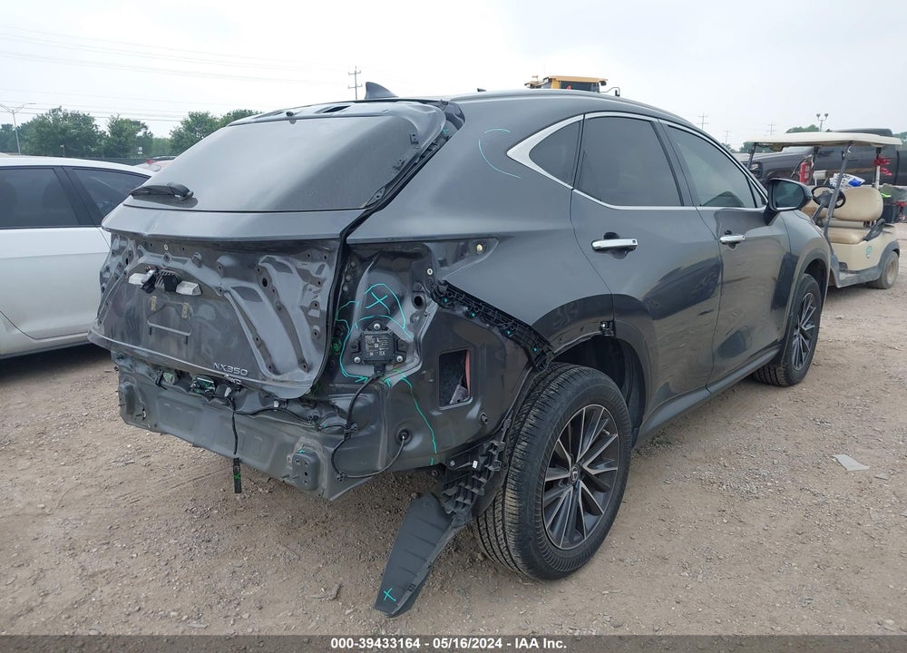 2022 LEXUS NX 350 PREMIUM VIN: 2T2GGCEZ2NC014087