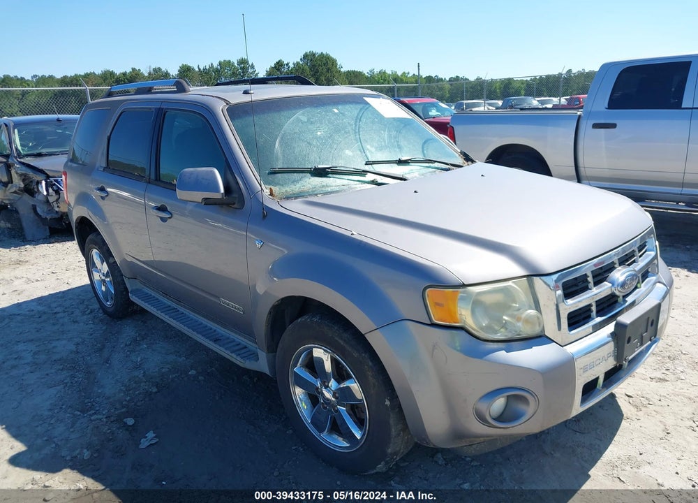 2008 FORD ESCAPE LIMITED VIN: 1FMCU04118KC65591