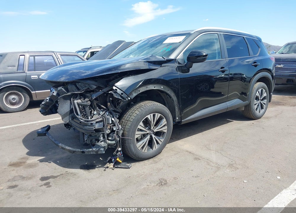 2022 NISSAN ROGUE SV FWD VIN: JN8BT3BA7NW043086