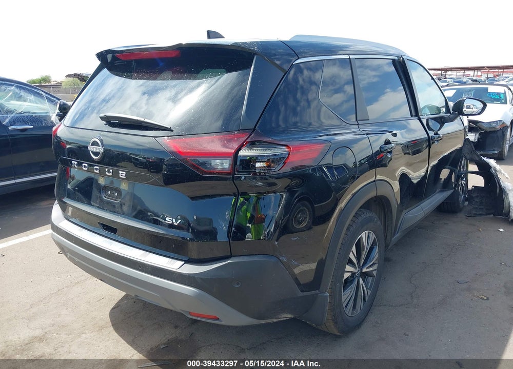 2022 NISSAN ROGUE SV FWD VIN: JN8BT3BA7NW043086