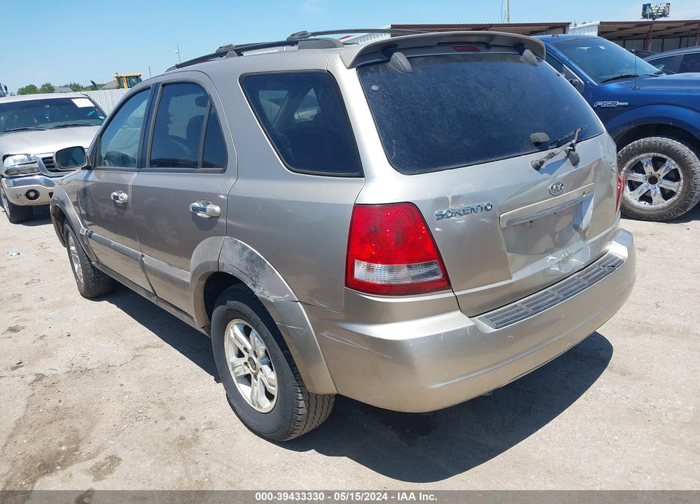 2005 KIA SORENTO EX/LX VIN: KNDJD733955380019