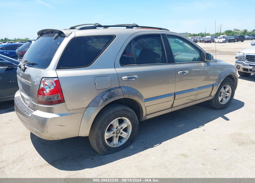 2005 KIA SORENTO EX/LX VIN: KNDJD733955380019