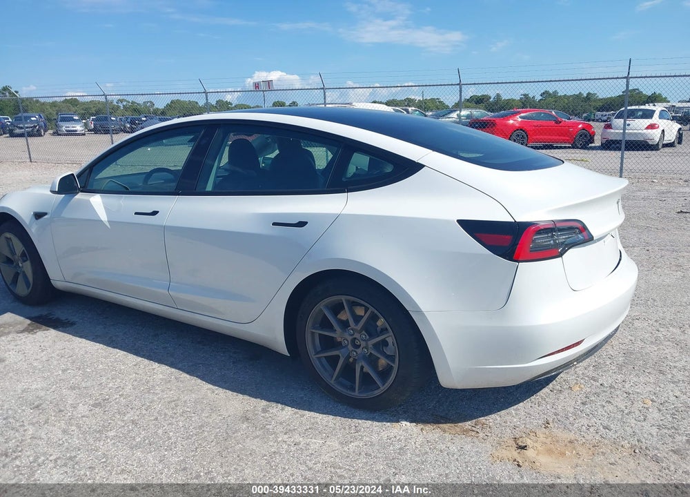 2023 TESLA MODEL 3 REAR-WHEEL DRIVE VIN: 5YJ3E1EA5PF385671