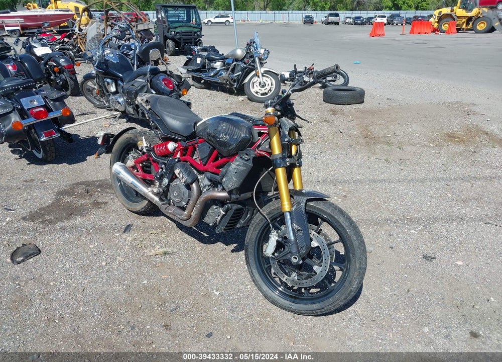 2019 INDIAN MOTORCYCLE CO. FTR 1200 S RACE REPLICA VIN: 56KRTS258K3144250