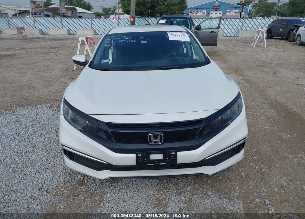 2019 HONDA CIVIC LX VIN: 19XFC2F68KE018796