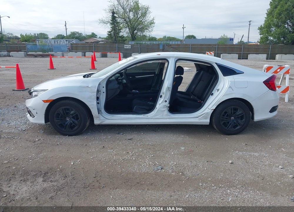 2019 HONDA CIVIC LX VIN: 19XFC2F68KE018796