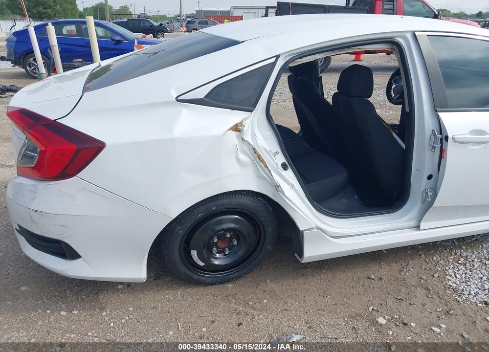 2019 HONDA CIVIC LX VIN: 19XFC2F68KE018796