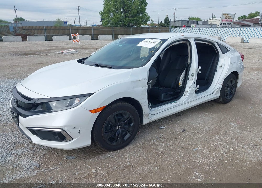 2019 HONDA CIVIC LX VIN: 19XFC2F68KE018796