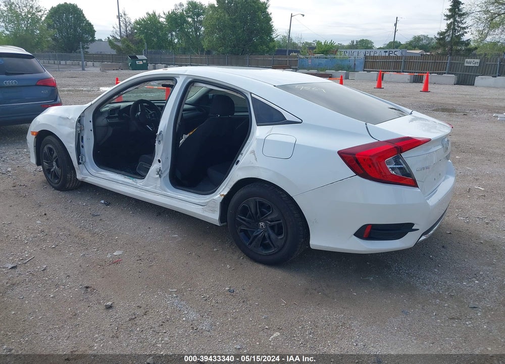 2019 HONDA CIVIC LX VIN: 19XFC2F68KE018796