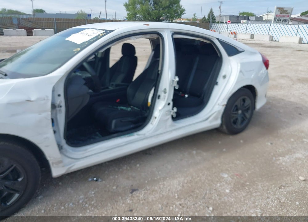 2019 HONDA CIVIC LX VIN: 19XFC2F68KE018796
