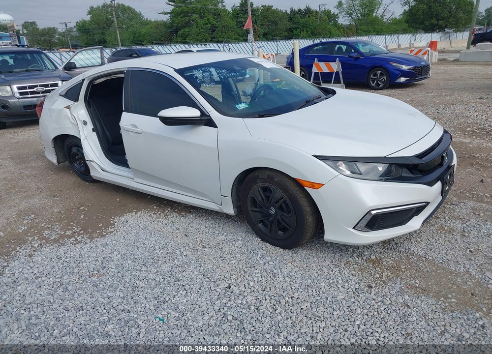 2019 HONDA CIVIC LX VIN: 19XFC2F68KE018796