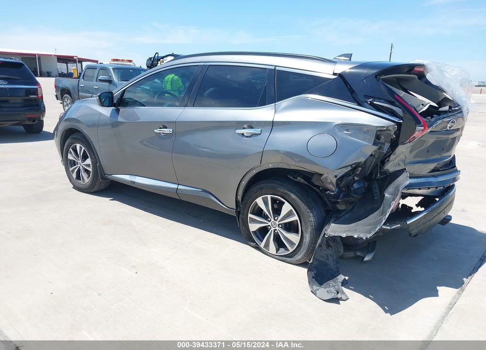 2021 NISSAN MURANO SV FWD VIN: 5N1AZ2BJ7MC104836