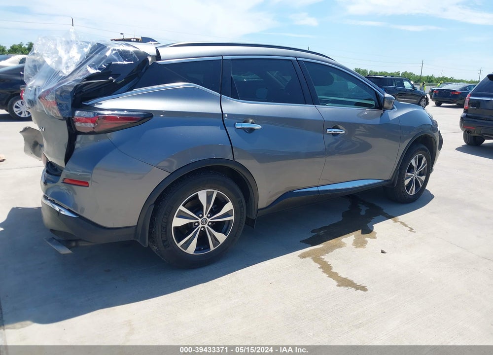 2021 NISSAN MURANO SV FWD VIN: 5N1AZ2BJ7MC104836