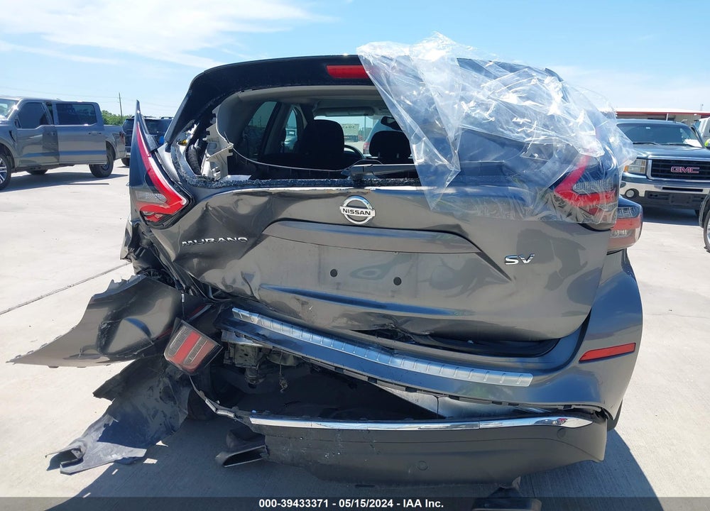 2021 NISSAN MURANO SV FWD VIN: 5N1AZ2BJ7MC104836