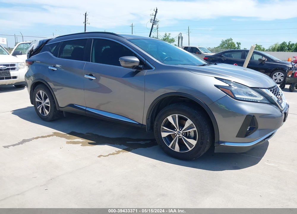 2021 NISSAN MURANO SV FWD VIN: 5N1AZ2BJ7MC104836