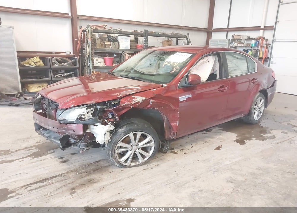 2013 SUBARU LEGACY 2.5I PREMIUM VIN: 4S3BMCC64D3037474