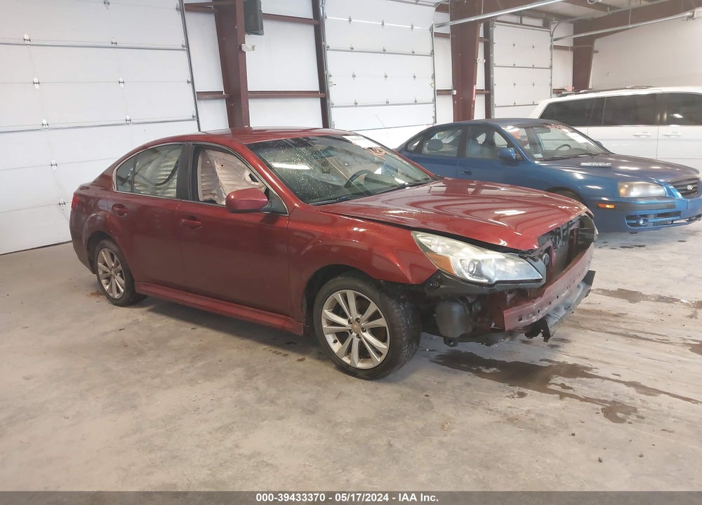 2013 SUBARU LEGACY 2.5I PREMIUM VIN: 4S3BMCC64D3037474