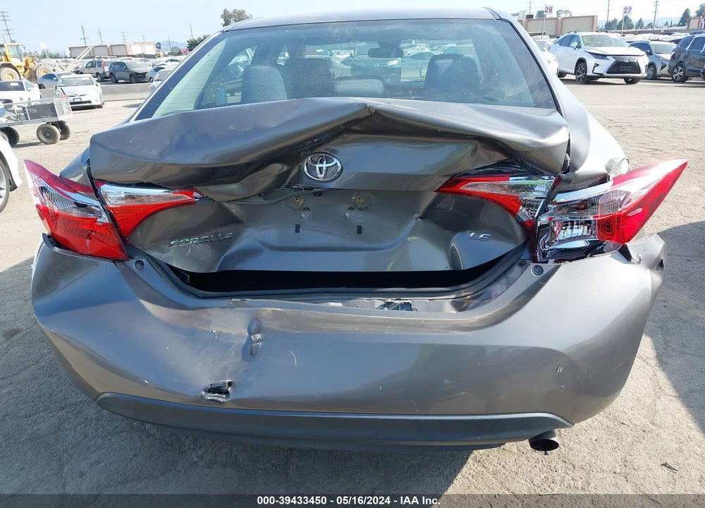 2017 TOYOTA COROLLA LE VIN: 2T1BURHE5HC952379