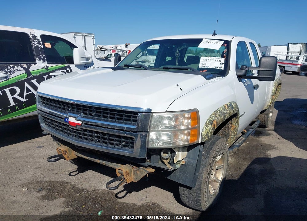 2009 CHEVROLET SILVERADO 2500HD WORK TRUCK VIN: 1GCHK49K39E147325