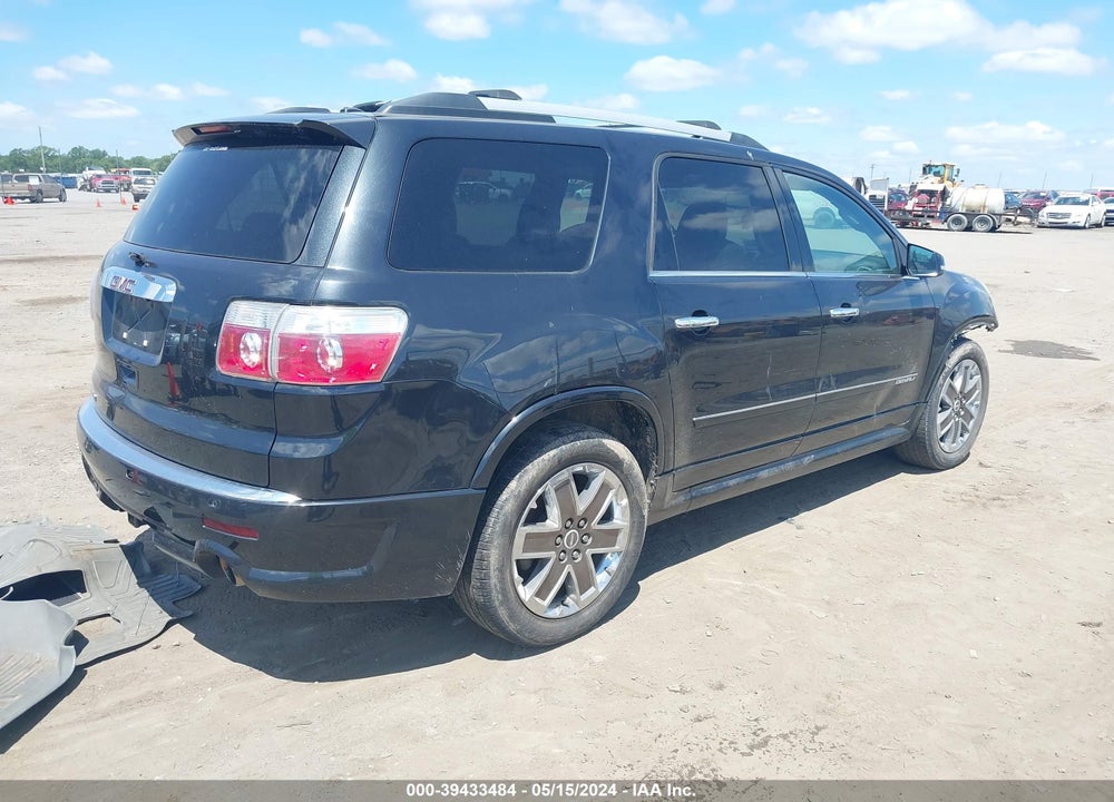 2012 GMC ACADIA DENALI VIN: 1GKKRTED8CJ267692