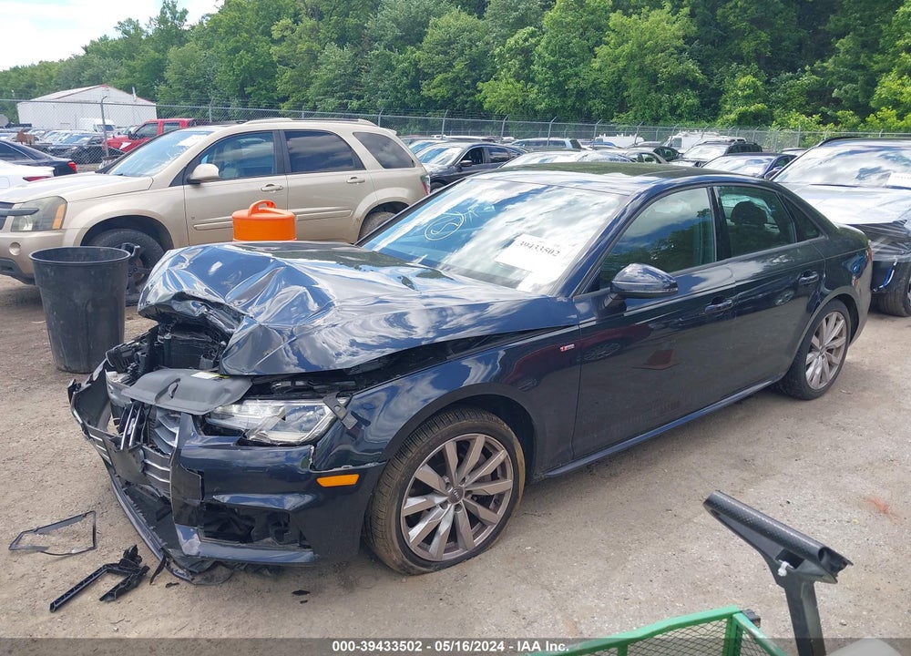 2018 AUDI A4 2.0T PREMIUM/2.0T TECH PREMIUM VIN: WAUDNAF48JA048566