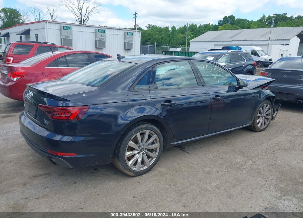 2018 AUDI A4 2.0T PREMIUM/2.0T TECH PREMIUM VIN: WAUDNAF48JA048566