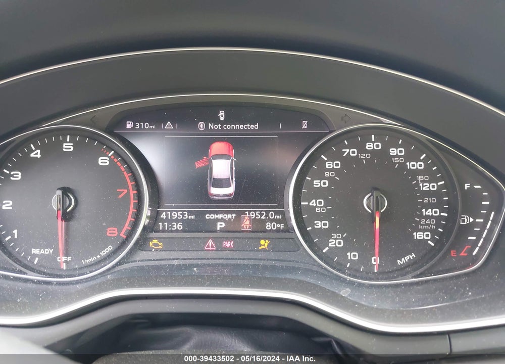 2018 AUDI A4 2.0T PREMIUM/2.0T TECH PREMIUM VIN: WAUDNAF48JA048566