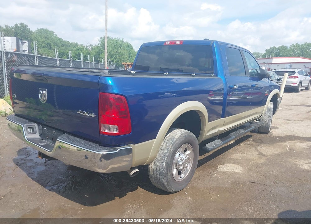 2011 RAM 2500 LAIE VIN: 3D7UT2CL3BG518764