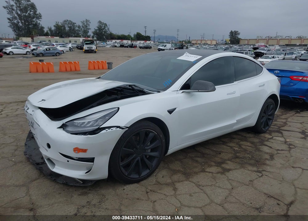 2019 TESLA MODEL 3 LONG RANGE/PERFORMANCE VIN: 5YJ3E1EB7KF454054