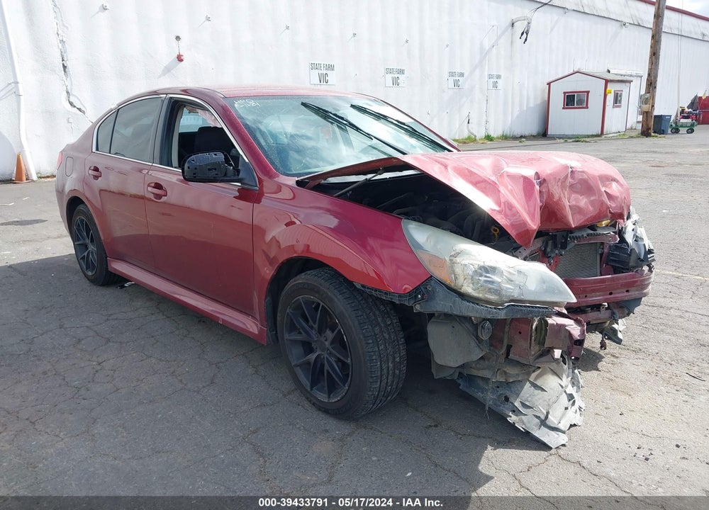 2014 SUBARU LEGACY 2.5I VIN: 4S3BMBA67E3029612