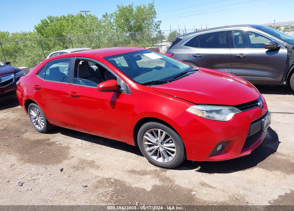 2014 TOYOTA COROLLA LE PLUS VIN: 5YFBURHE2EP028896