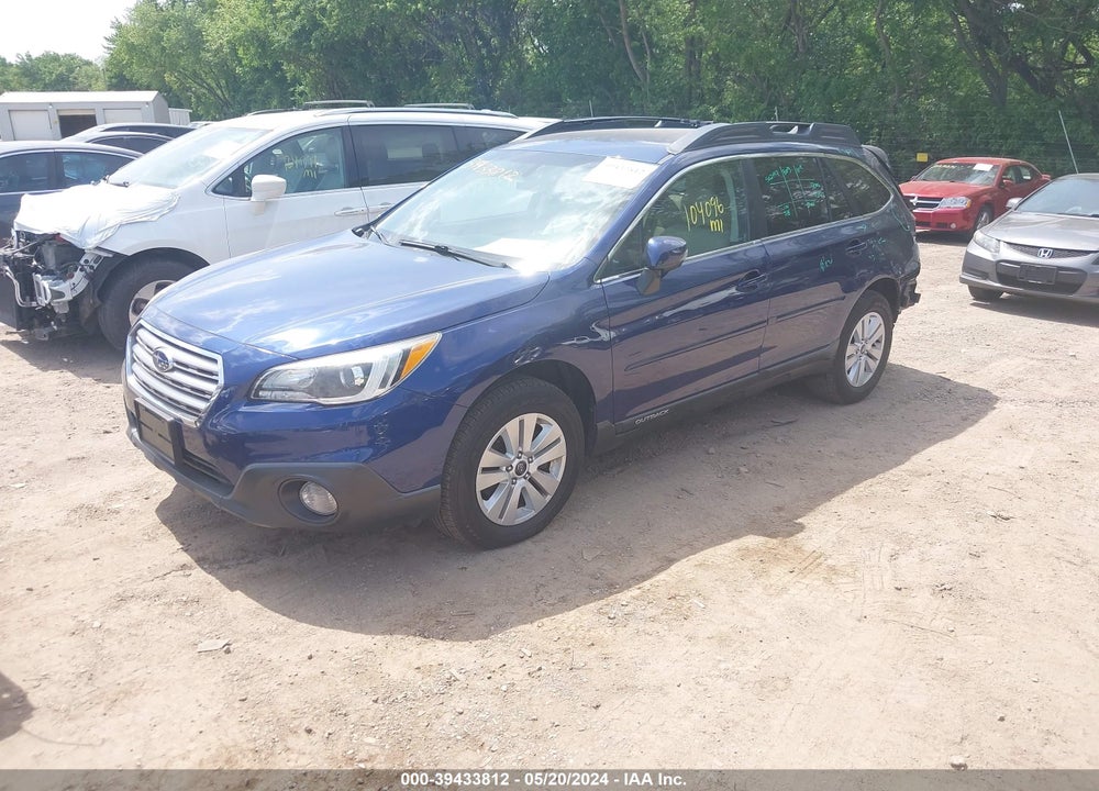 2017 OUTBACK SUBARU  2.5I PREMIUM VIN: 4S4BSAFC1H3260486