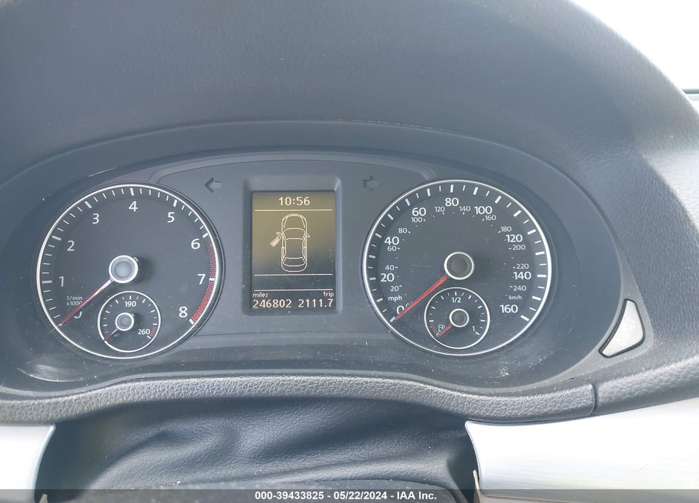 2012 VOLKSWAGEN PASSAT 2.5L SE VIN: 1VWBP7A31CC065106
