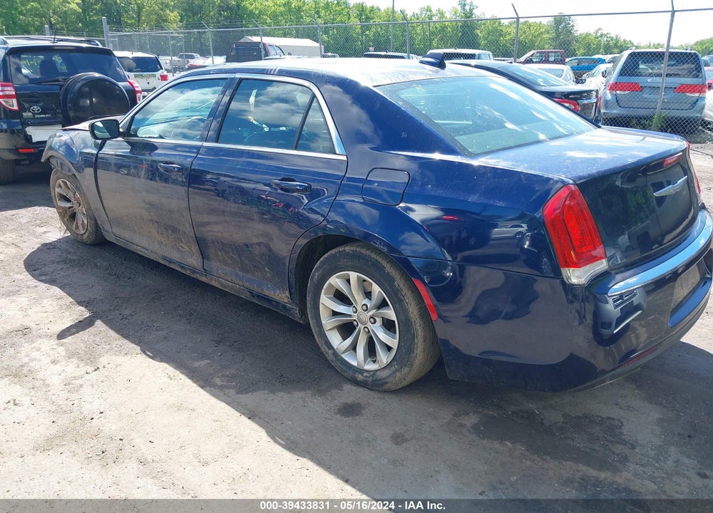 2015 CHRYSLER 300 LIMITED VIN: 2C3CCAAG3FH930909