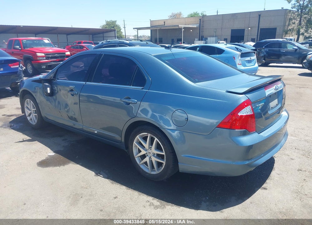 2011 FORD FUSION SEL VIN: 3FAHP0JG8BR109101